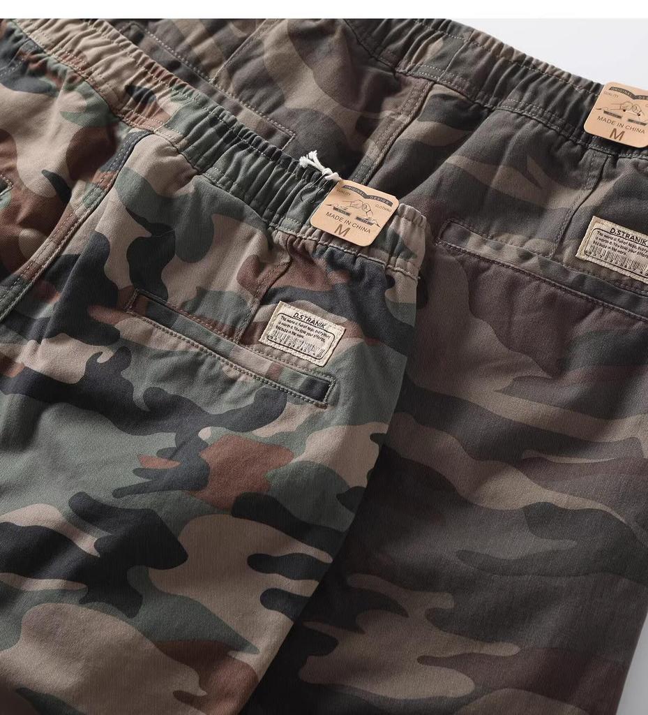 Men's Casual Camouflage Work Shorts - Wear-Resistant, Sports-Ready Summer Shorts