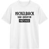 JOISOMI Short Sleeve T-Shirt Nickelback Casual Shirts Crew Neck T-Shirt Athletic Shirts