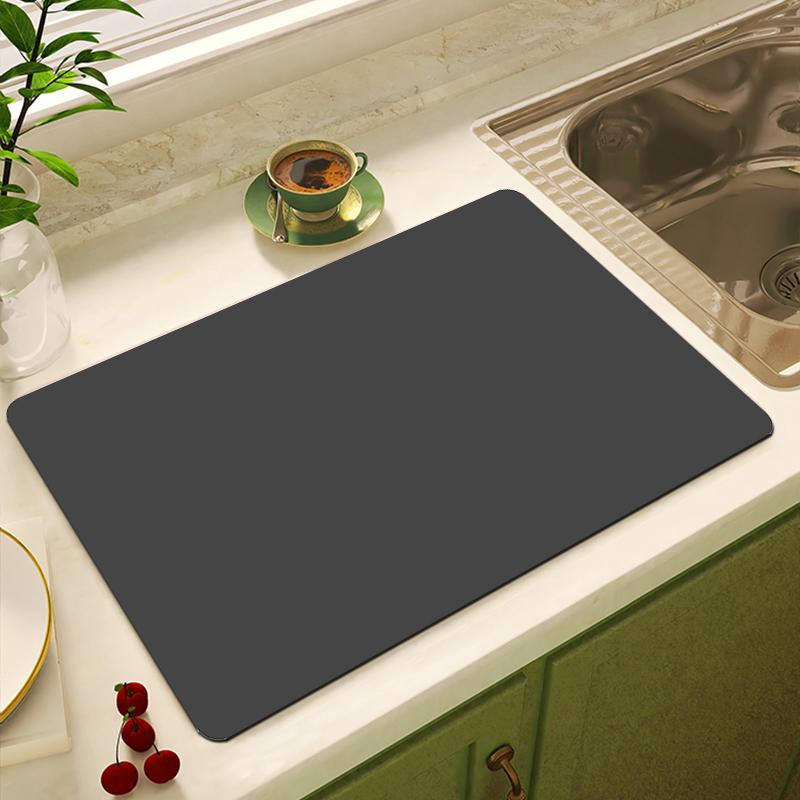 

Супервпитывающий коврик для сушки посуды, коврик для слива кофе, коврик для сушки посуды, быстросохнущий коврик, кухонная салфетка, подставка для столовых приборов, коврик для ванной комнаты 20x30cm(7.8x11.8in)