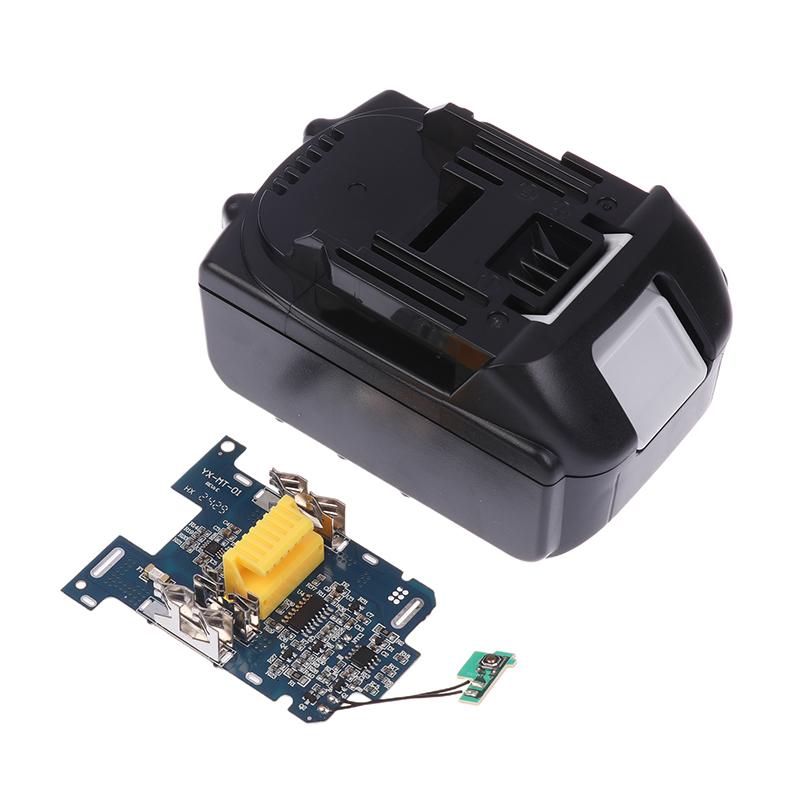 Circuit Board Protection Charger Case for MT18V Makita Batteries, Compatible with BL1840 BL1850 BL1830 BL1860B LXT 400