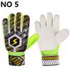 Soccer Goalkeeper Gloves Thickened Training Football Gloves Full Finger Hand Protection Breathable for Adults Children Teenagers
