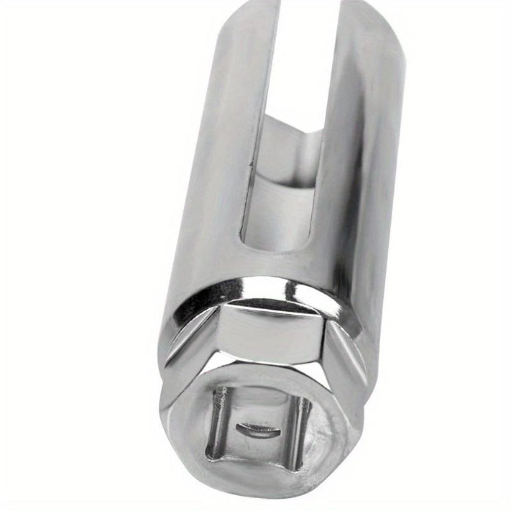 Mirror Finish Oxygen Sensor Wrench Extended Sensor Removal Socket Vehicle Maintenance