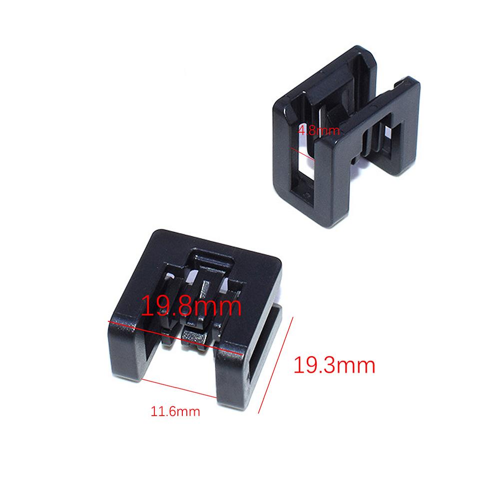 10x Wiper Hood Trim Deflector Panel Reset Clip For Nissan For Xtrail For Tiida 66820-4BA5A Plastic Auto Accessories Tools
