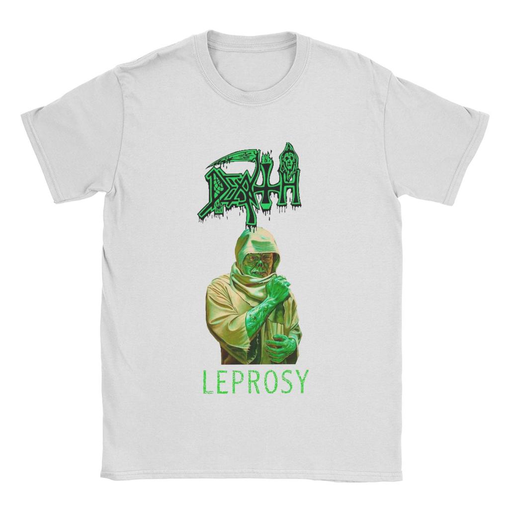 Summer Death Leprosy Death Metal Men Women's T Shirts Outfits Novelty Tee Shirt T-Shirts Cotton Gift Idea Clothing