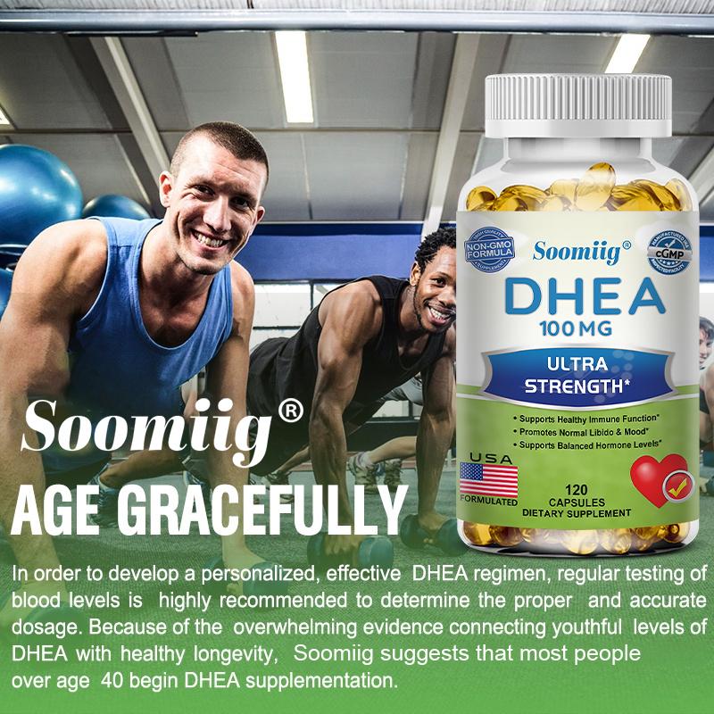 Hormone supplement to support hormonal balance in men and women and boost immunity 120 capsule.