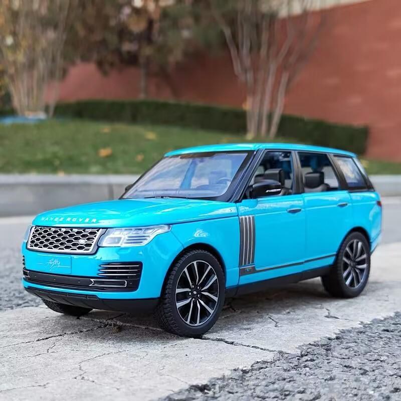 1/32 Range Rover Sports SUV Alloy Metal Car Model Diecasts Off-road Vehicles Car Model Sound and Light Collection Kids Toys Gift