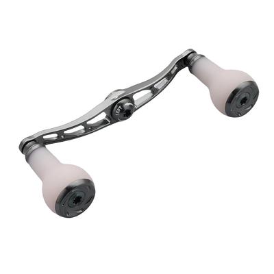 HEIGHTEN Rolle Griff mit 27mm TPE Kompatibel mit Abu Garcia Baitcasting TPE Arch Serie Grau Weiß 105/115/120mm Knauf, Shimano, Daiwa, Rollen, (Dunkel