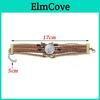 Elegant Seven Archangels Time Gem Bracelet Women Fashion Infinity Butterfly