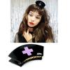1pc Japanese TP same style nurse clip, cute girl loli hair clip, cross top clip, fashionable hair accessory