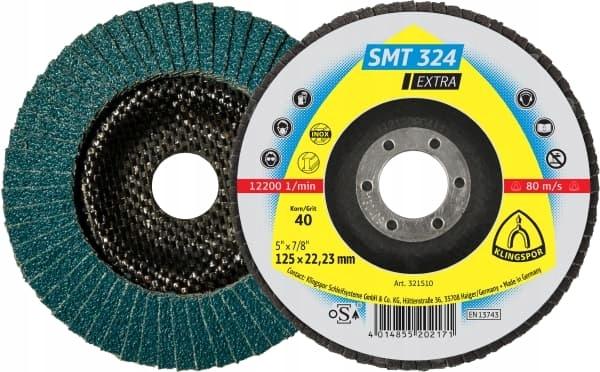 FLAP DISC 125MM P60 SMT324 FLAT