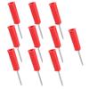 10pcs Banana Jack Wire Piercing Probe PVC Appearance 2mm 0.08in To 4mm 0.16in Conversion Insulation Pins for