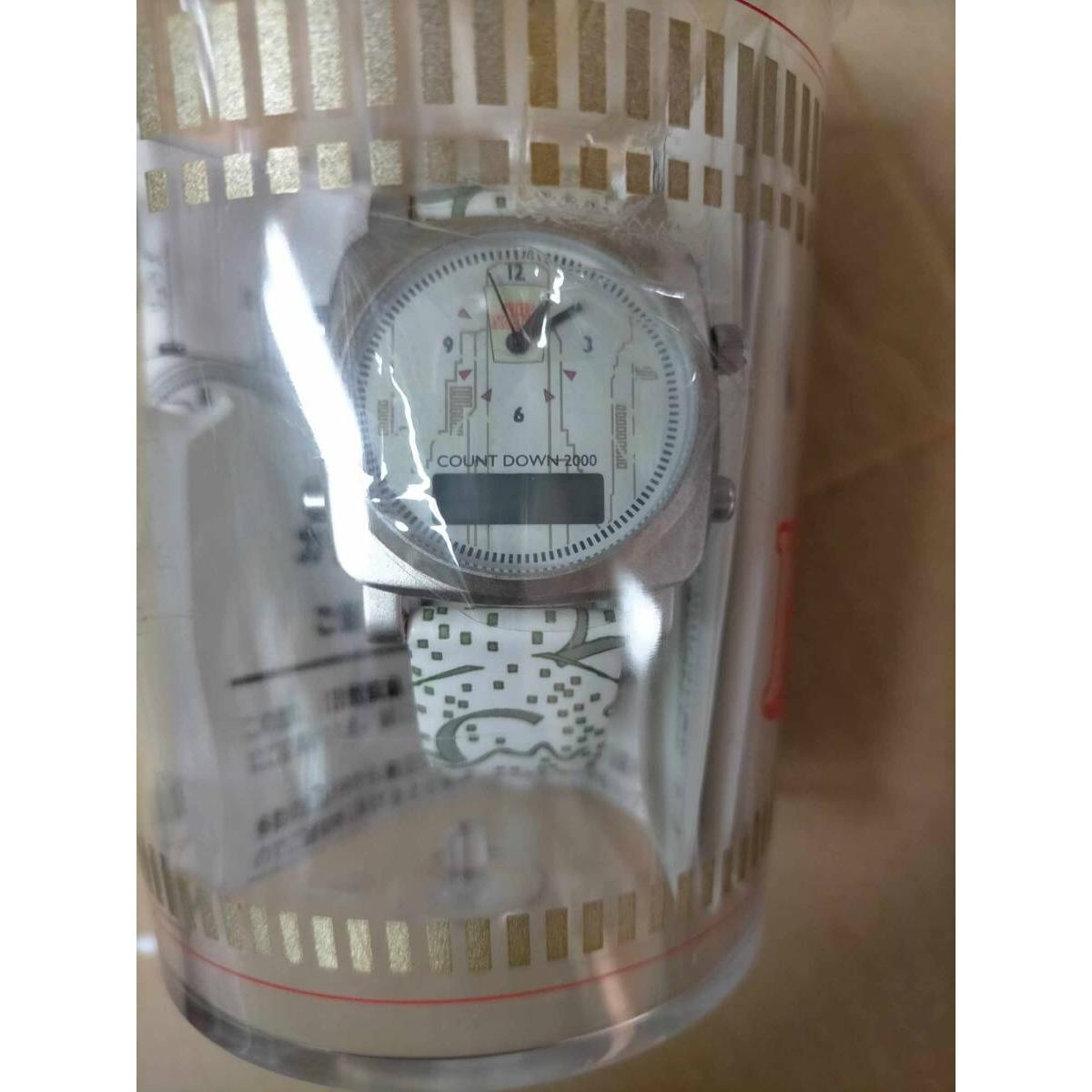 Used Swatch Group Cup Noodles Limited Model Countdown Watch Watch Cup Noodles wrist watch