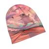2D Flat Printing Pibble Surfing Dog Minimalist Knit Hat Designed for Adults Who Enjoy Quiet Style Complements Neutral Tones And Effortless Outfit Choi