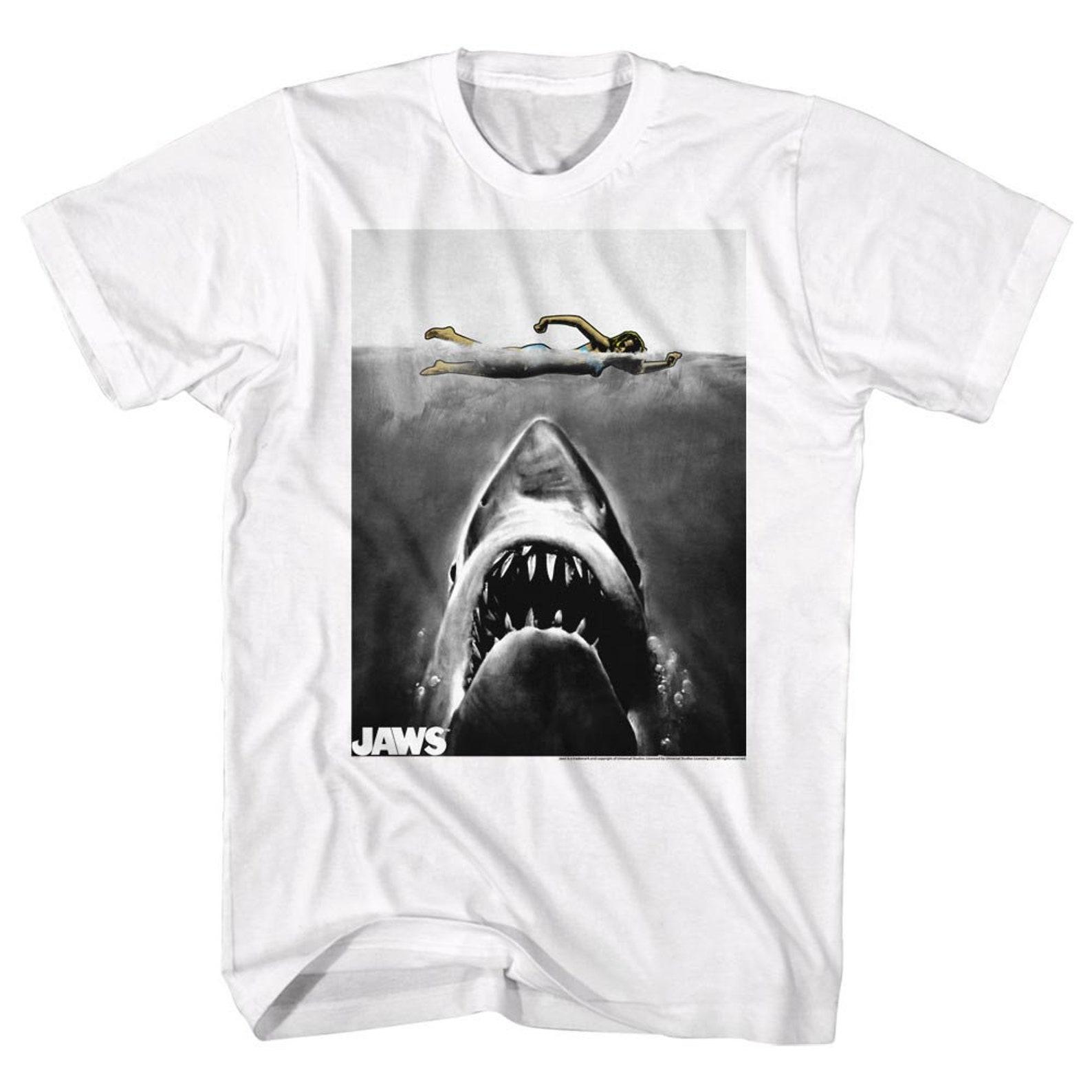 Jaws Marco Polo White Adult T-Shirt 3XL