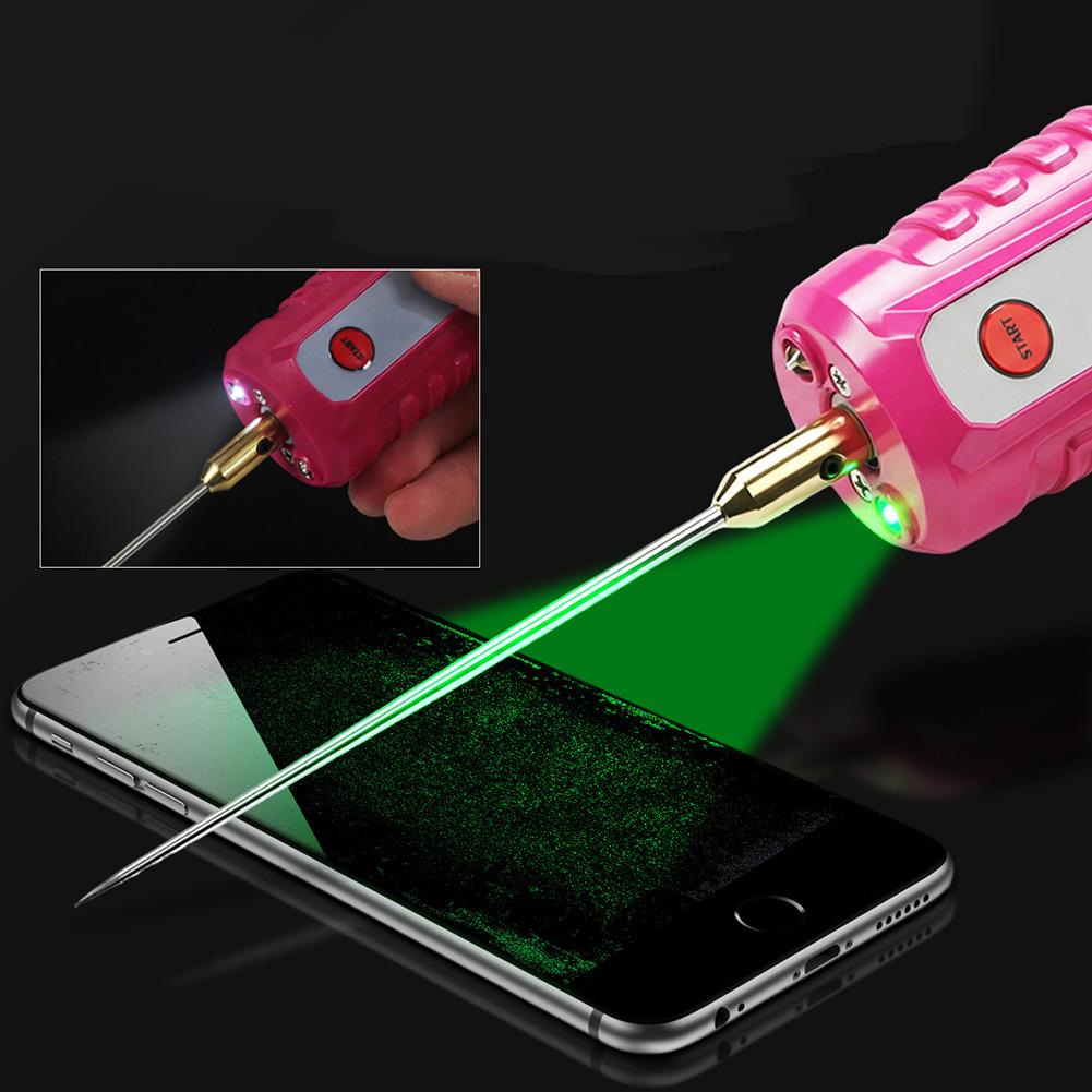 Electric Glue Remover for Phone Repair with Motor Drive Stable Performance and 7 Piece Accessory Kit for Various Tasks