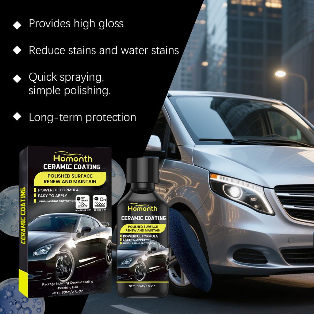 Car Polish Agent Car Glass Coating Agent Waterproof And Anti-Fouling Cleaning Agent Car Paint Brightening And Protective Agent