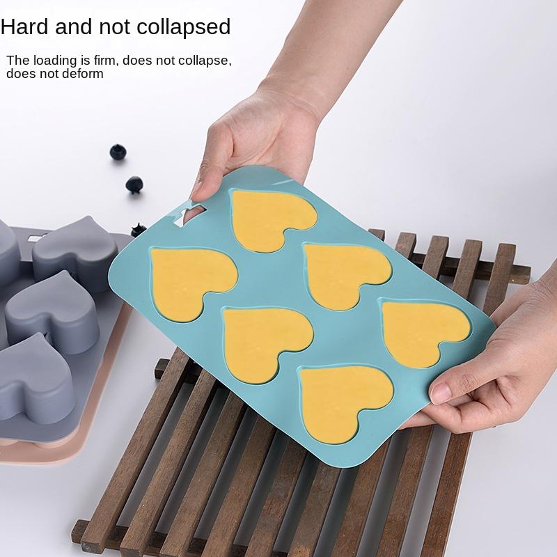 Spot Silicone Cake Mold Heart-shaped Silicone Maffin Cup DIY Handmade Jelly Pudding Mold Oven Baking Tool