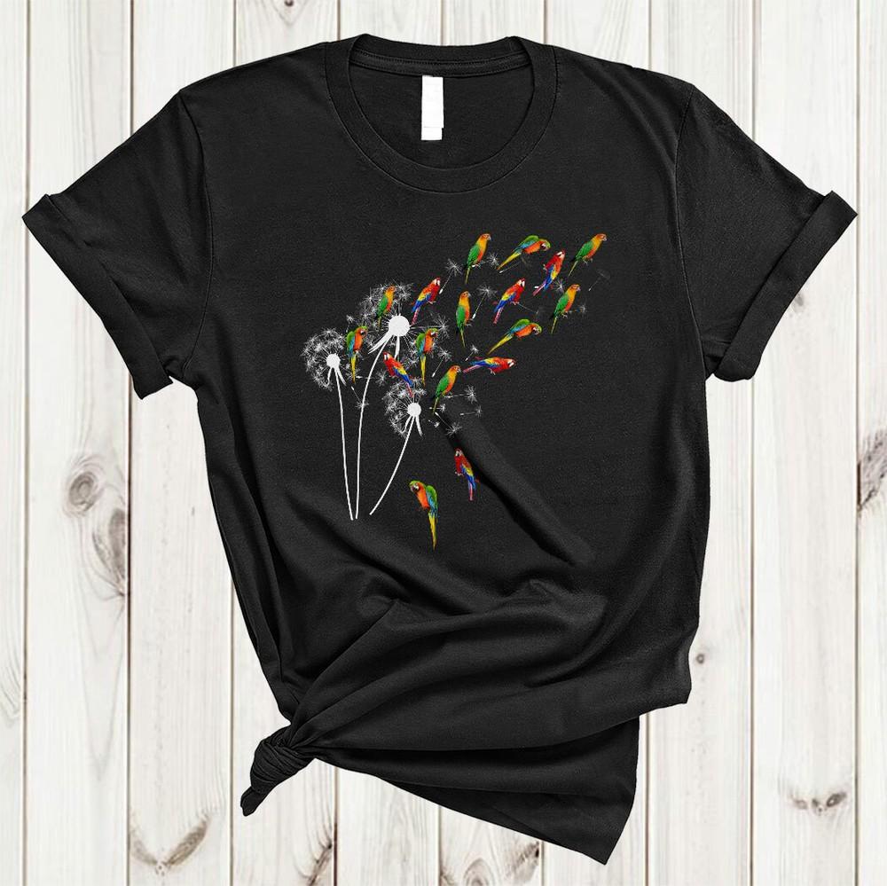 

Dandelion Parrot Cute Flower Parrot Collection Animal Dandelion Lover Shirt, Mug 4XL