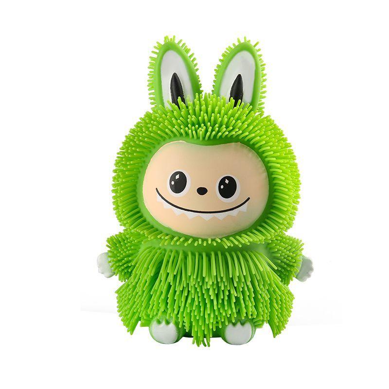 

Супер Велика Світна в Темряві Labubu Іграшка для Зняття Стресу Милий Настільний Орнамент Стенд Оптом для Розслаблення зелений