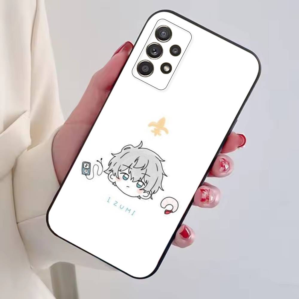 Game Ensemble Stars I-Izumi Sena Phone Case For Samsung S25,S24,S21,S22,S23,S30,Ultra,S20,Plus,Fe,Lite,Note,10,Black Cover