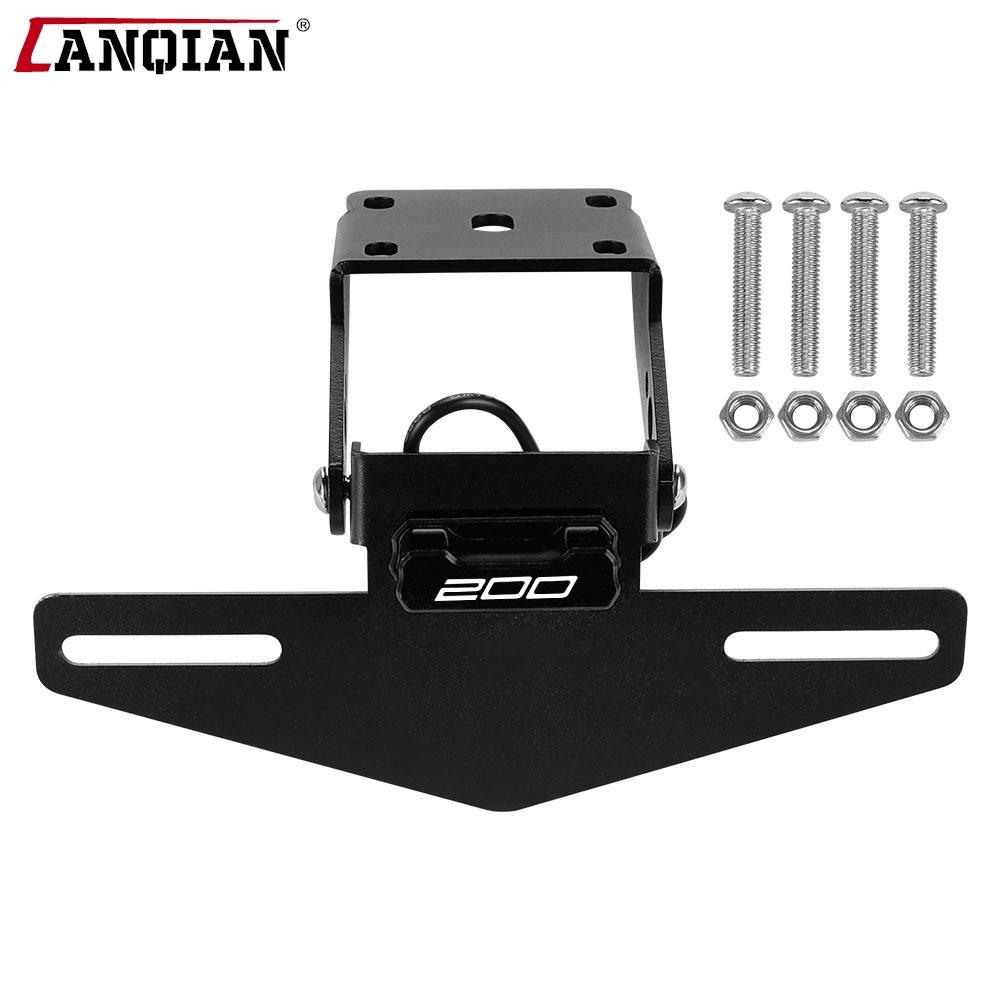 For Duke 125 200 DUKE250 390 DUKE390 2011-2023 2024 Rear License Plate Holder Bracket with LED Fender Eliminator Kit Accessories