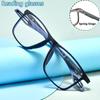 TR90 Sport Reading Glasses Ultralight Anti-blue Light Presbyopia Eyeglasses Women Men Far Sight Optical Eyewear Diopters To +4.0