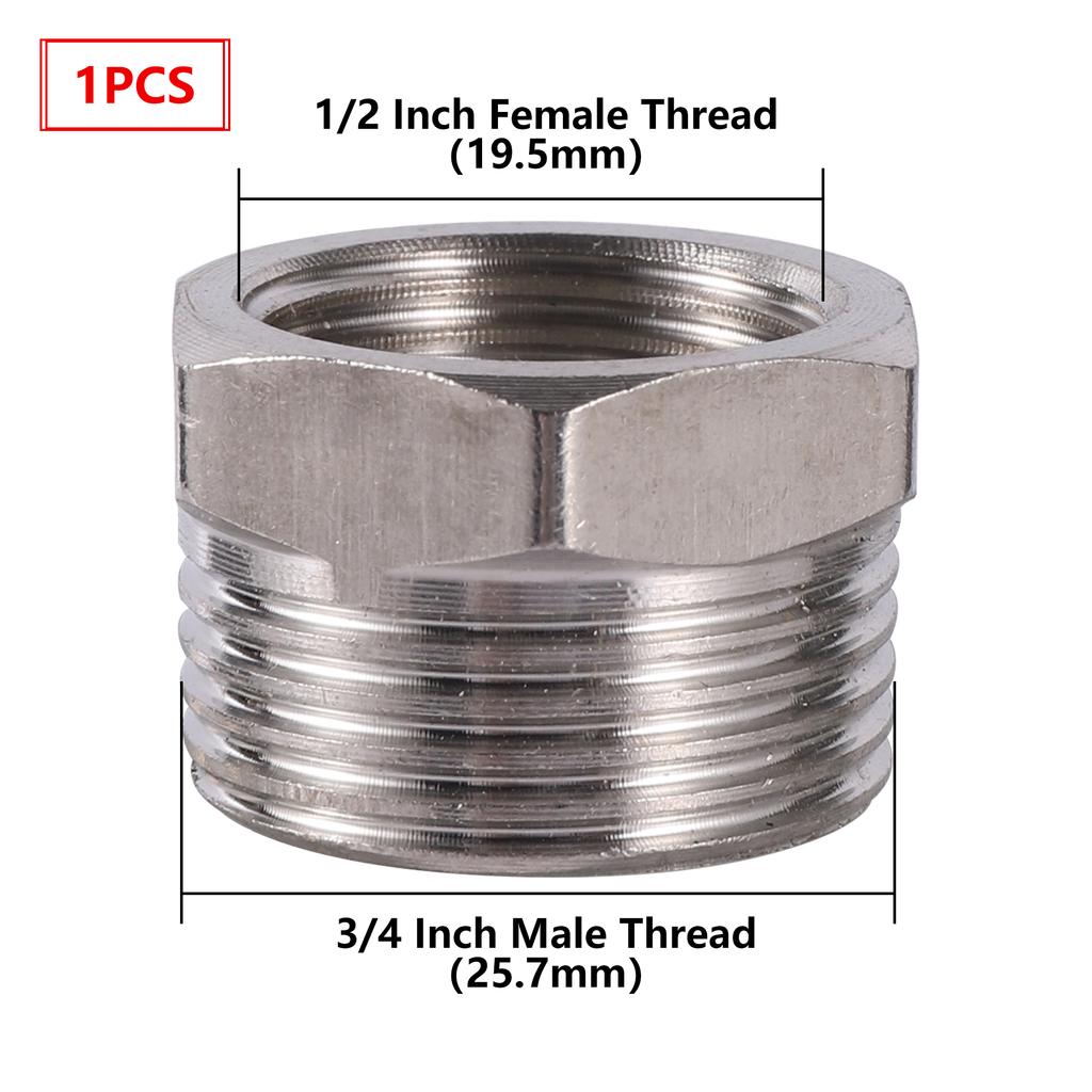 1/2"3/4"1" Thread Fitting Adapter Garden Irrigation Faucet Adapter Hose Fitting Fittings M22 M24 Pump Purifier Coupling Fittings