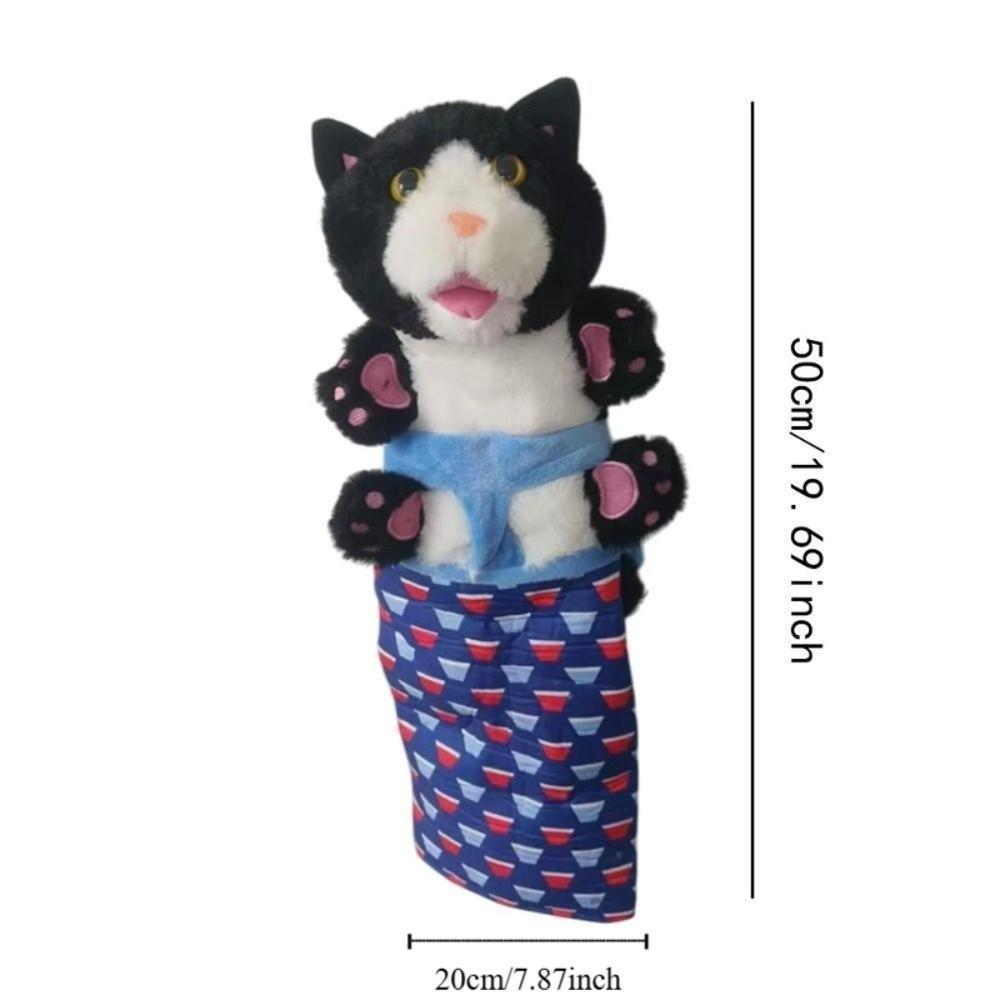 Interactive Cat Toys Wrestling Glove Sturdy Padding Animal Hand Glove Durable Cat Dolls  Safe Play
