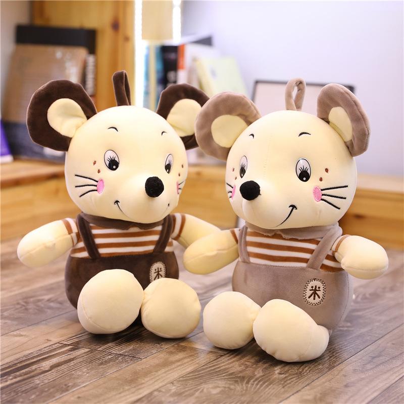 

Мягкая игрушка кукла из хлопковой мыши, милый подарок на детский день