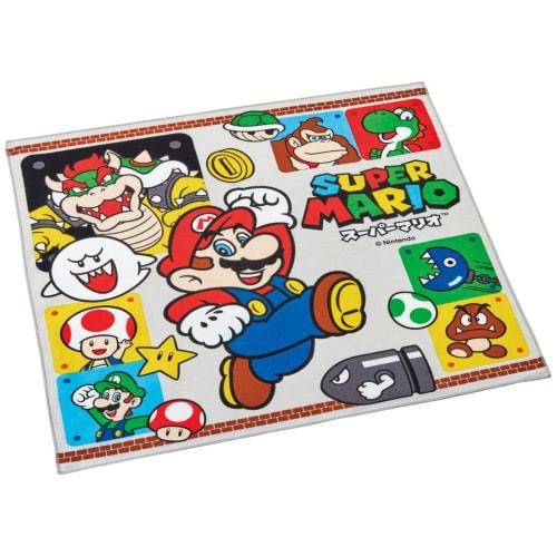 Skater Kids' Lunch Cloth, 43x43cm, Made in Japan, Super Mario 23, Boys' KB4
