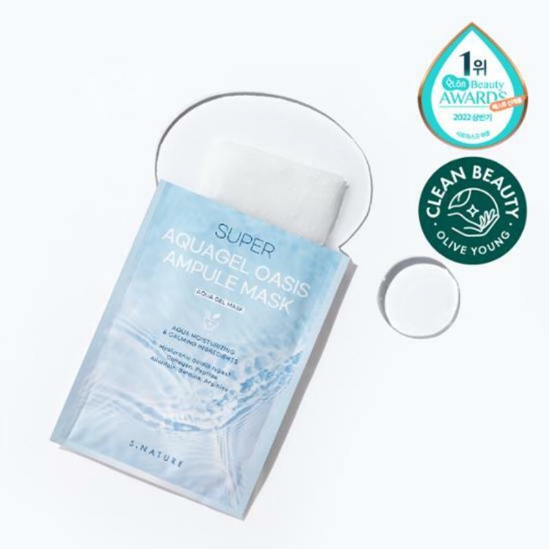 Esnature Super Aqua Gel Oasis Ampoule Mask (1 Sheet)