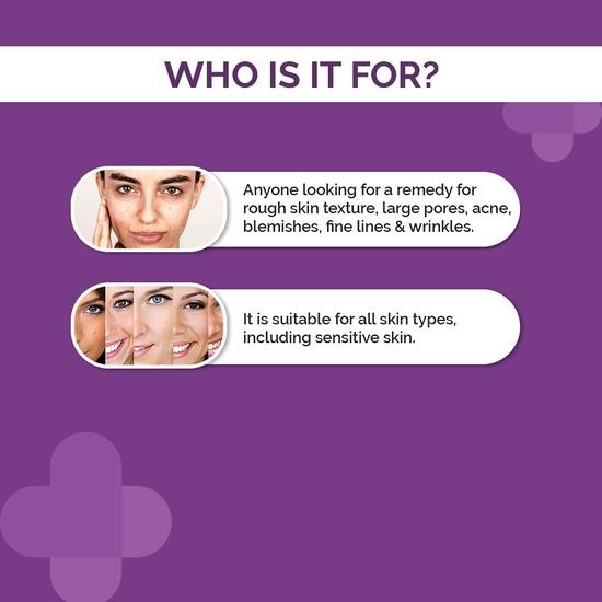 The Derma Co 15 % AHA + 1 % BHA – Reparierende Gesichtspeeling-Lösung für Anfänger, entfernt Unreinheiten für ein 10-minütiges wöchentliches Peeling