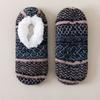 Winter Lambskin Floor Sock with Glue for Anti-slip Function. Men's and Women's Matching Socks. Thickened and Padded Home Use Snow Boots.