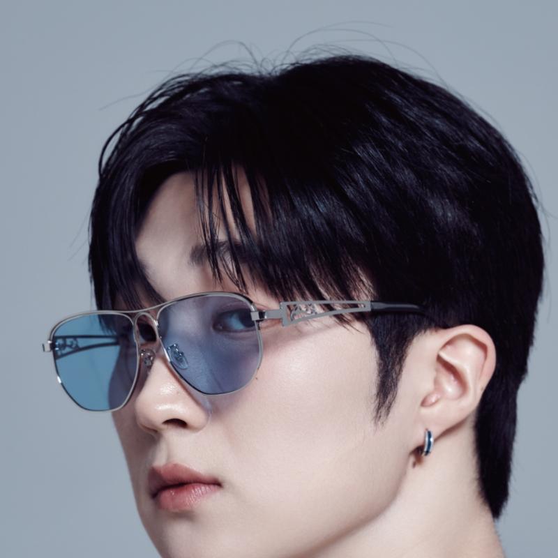 RECLOW Stainless Veil Sunglasses Blue