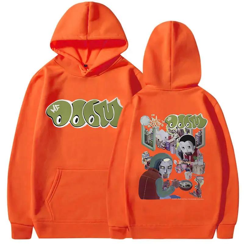 Impressive rapper Mf Doom MM FOOD printed men's hoodie High-quality Fashion hoodie Casual comfortable men's hoodie