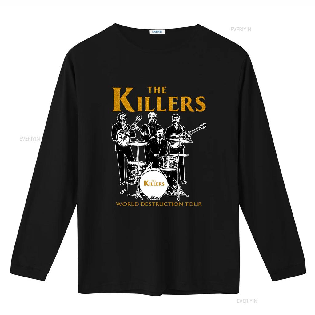 The Killers Band Alt Rock Tour Mondiale Distruzione Brandon Flowers Maglietta S 234XL SG417 vintage Lavata Casual streetwear