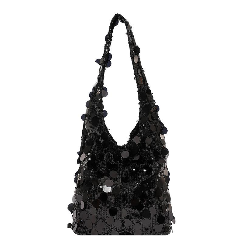 

Korean Tote Sequins Crossbody Bag Evening Clutch Bag Dinner Party Wedding Purses Handbag Female Underarm Shoulder Crossbody Bag