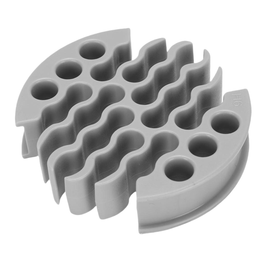 Wire Comb 0.3in Hole Diameter Anti Entanglement Cable Management Organizing Tool for 30 Network Cables