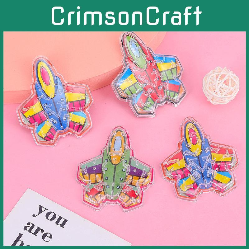 Marble Plastic Childrens Bead Maze Toy With Aircraft Shape For Educational Fun