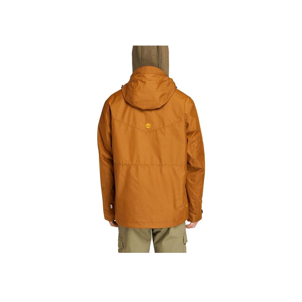 Timberland Outdoor Fleece Lined Three In One Hooded Logo Jacket Men Jackets Rubber A448C-932