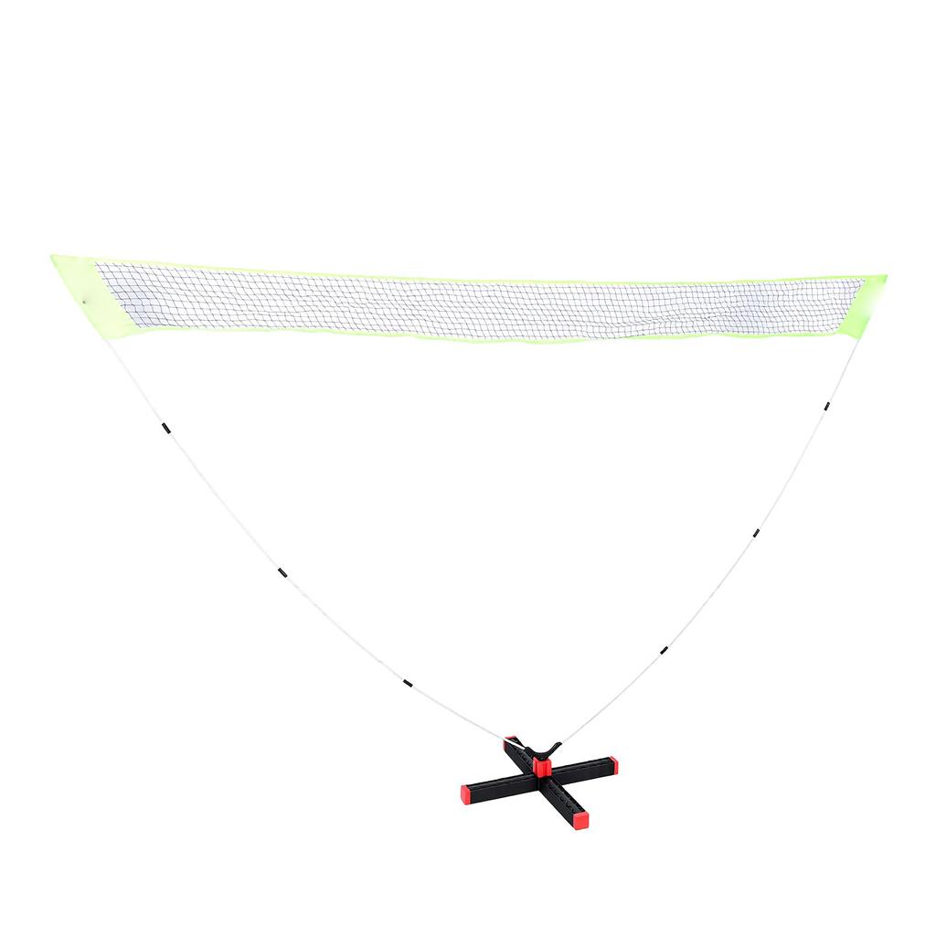 Badminton Portable Net Rack Adjustable Height Tennis Practice Net Stand Outdoor Set for Tennis Family Use