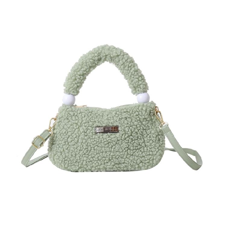 Plush Handbag Soft Warm Shoulder Bag Everyday Companion for Fashion Enthusiasts