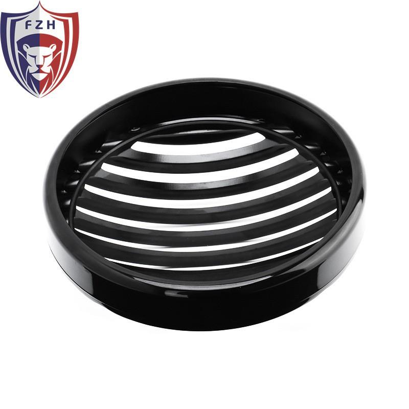 Motorcycle Headlight Cover Black Mesh Harley XL883 1200 X48 Dyna Softail