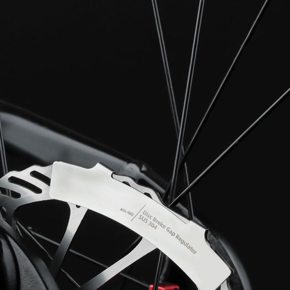 Bicycle Disc Brake Pad Adjustment Alignment Tool Plate Brake Rotor Adjustment Bicycle Brake Adjustment Pad Cycling Repair Tool