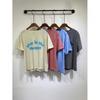 C S In The Room Big Size Suede PigmenT leTTerIng ShorT Sleeve T ShirT 4Color