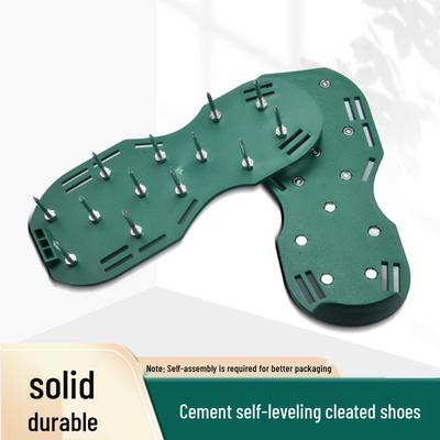 Scarpe Aeratrici per Prato Robuste Regolabili con Chiodi