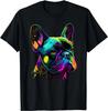 Französische Bulldogge Pop Art Design Niedliches Geschenk für Französische Bulldogge Liebhaber Unisex T-Shirt