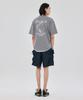 Hellinogseuweeo Magic Hours Logo Short Sleeve T-Shirt_Grey