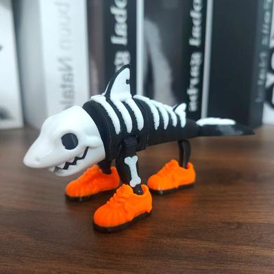 Halloween Beperkt Tralalero Tralala Haai Verzamelfiguur Speelgoed Italiaanse Hersenkronkel Tung Tung Tung Sahur Sieraden Decoratie