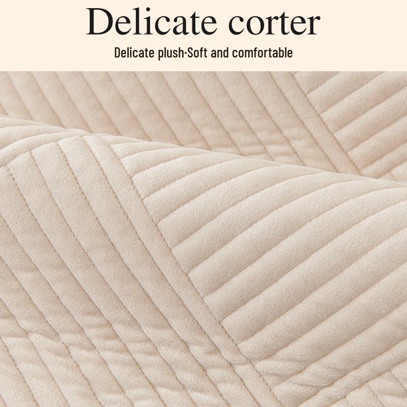 Winter Universal Non-Slip Sofa Cushion: Thick, Warm, Simple Sofa Cover